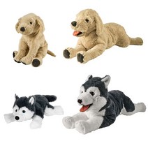 강아지인형 애착인형 골든리트리버 시베리안허스키 고시그 골덴 러블리그 대형견 이케아, 2리블리그 시베리안허스키, 26 cm