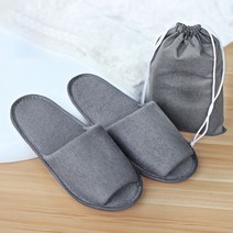 남녀공용 일회용 슬리퍼그레이 휴대용 접이식