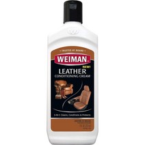 와이만 가죽 컨디셔닝 크림 클리너 미국 Weiman Leather Conditioning Cream Cleaner 237ml 카시트 청소