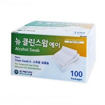 핫태하태 스마트폰 클리너 일회용 소독 알코올솜 개별포장 100매, 1개
