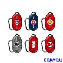 ForU921 마블 카툰 버즈 케이스 갤럭시버즈 갤럭시 버즈케이스 스파이더맨 마블, 04 블랙팬서