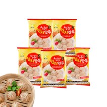 풀그린 렌지용 6구 김치찐만두 180g x 5팩, 1세트