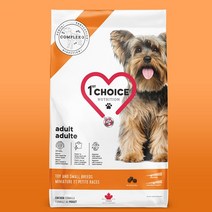 퍼스트초이스 토이브리드 어덜트 5kg 소형견사료, 없음