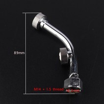 농기계 경운기 트랙터농업 스테인레스 스틸 고압 스프레이 노즐 정원 분무 스프링클러 살충제, 02 2 holes