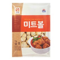 베스트식품 사조오양 미트볼1kg x10개, 단품/단품