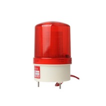 출차주의 LED 경광등 지하주차장 램프 경보등 사이렌, 옐로우 소리 24V, 1개