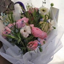 [피오니페페] 졸업식꽃다발 퐁퐁이 예쁜꽃다발 LOVELY 전국꽃배달, 사랑꾼꽃다발