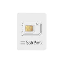 일본유심 소프트뱅크 개통없이 꽂으면 바로 사용가능, 4일, 매일 2GB 소진시 저속 무제한