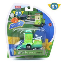 ROI TOYS 로보카폴리 다이캐스팅 클리니, 없음