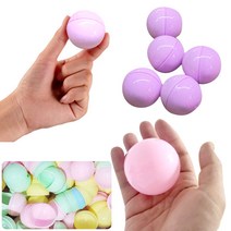 4컬러 42mm 25p 둥근캡슐 뽑기 장난감 캡슐 추첨볼 뽑기통 공캡슐, 120mm옐로(B42)