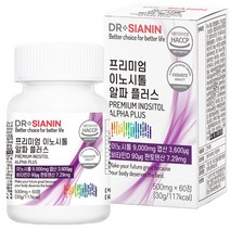 닥터시아닌 프리미엄 이노시톨 알파 플러스, 60정, 1개