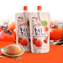 [기타] 상주 홍시 스무디 100% 국산 무첨가물 아이스홍시 150ml 15개, 150ml*15개