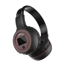 게임용 헤드셋 명품 휴대용 Zealot-B570 무선 헤드폰 fm 라디오 블루투스, 협력사, 블랙브라운_중국