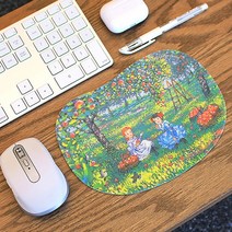 마우스패드 - 빨강머리앤 (사과밭에서), 단품