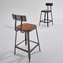 푸른숲 스타벅스2 목방석 바텐의자 홈바의자, 블랙