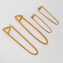 코막음핀/어깨핀/대바늘막음핀/금속막음핀 프랜즈얀, 대(12cm), 1개