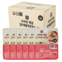 더국민 옛날 쌀국수 3가지 맛 (멸치맛3p+해물맛3p+진한사골맛3p), 쌀국수  해물맛 10개