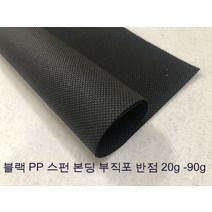 방진 보관 보육 쇼핑백 PP 스펀 본드 부직포가 늘어선 20-100g 흑백 부직포, 블랙 100g 1.6m 폭 롤 250m 길이 PP 스, 사양 설명 참조