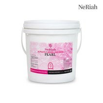 현대교역 네리아 알파플러스 모델링 2000ml - 마스크 팩 얼굴팩 고무 피부과 쿨링 진정 보습 미용재료, 알파모델링(2000ml)-진주(벌크)+스푼1개