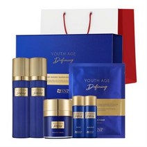 에스엔피 유스 에이지 디파이닝 세트 토너 120ml + 토너 30ml + 에멀젼 120ml + 에멀젼 30ml +크림 50ml + 마스크팩 25ml x 5p + 화장솜 60p, 5세트