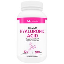 [미국빠른직구] 마이라이프 내추럴스 히알루론산 100 mg 120정, 1병