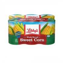 Libby's Whole Kernel Sweet Corn 리비스 홀 커넬 스위트 옥수수 콘 통조림 432g 6캔