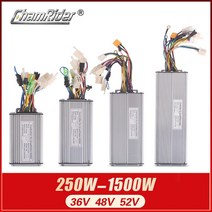전기 자전거 컨트롤러 36V 48V Ebike 센서리스 250W 350W 500W 750W 1000W 1500W KT 듀얼 모드 사인파, [06] 48V 45A Sinewave