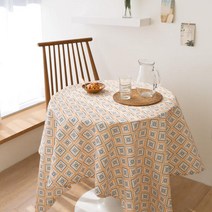 아트박스/포홈 윈디 방수 테이블보 2인용, 스카이