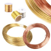 구리선 적동선 황동선 0.5mm 1mm 2mm 3mm M재단 jjunsang*78438941EA, jjun 본상품선택, jjun 구리선(적색)_굵기1.5mm(1M)
