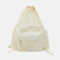 FENNEC DRAWSTRING BACKPACK - WHITE 페넥 드로우스트링 백팩 - 화이트