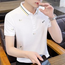 반팔 티셔츠 남성 여름 카라 반팔 남성 여름 면 반팔 tm1296