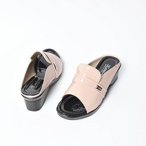 더함께 T93640 여성샌들 슬리퍼 에나멜 뮬슬리퍼 여성슬리퍼