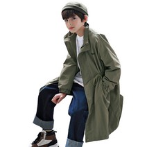 더베이지 가을 주니어 남아 점퍼 미스티 롱 야상 점퍼 J7627 아동 초등학생 바람막이