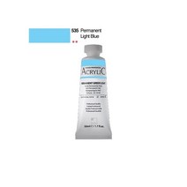 신한/아크릴물감A/50ml/535/PERMANENT BLUE LIGHT, 535 PERMANENT BLUE LIGHT, 535/Permanent Blue Light