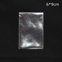 100PCS 투명 셀로판 가방 지우기 OPP 비닐 봉투 캔디 롤리팝 쿠키 선물 포장 가방 파티 호의 베이킹 용품, 6x9cm open top