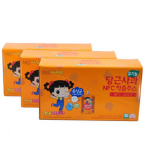 자임 유기농 자두야 당근사과 NFC 착즙주스, 100ml, 150개