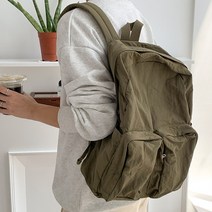 하이유니 데일리 빈티지 캐쥬얼 경량 여성 데일리 백팩 배낭 가방