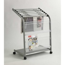 철제 신문걸이 잡지 꽂이 매거진 거치대 사무실 병원, A