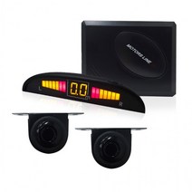 1+1 MSL 후방감지기 화물차 후방감지 센서 경보기 주차 봉고 포터 트럭 지게차 중장비 12V 24V, 후방(화물용12V7M)