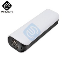 파워뱅크 DIY 키트 스토리지 케이스 박스 쉘 무료 용접 슈트 1X 18650 배터리 5V 1A USB 외부 충전기 스마, 04 Black