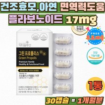 Green PROPOLIS 그린 프로 폴리스 플리스 식물성캡슐 폴리폴리스 플라보노이드 BEEPROPOLIS 폴라폴리스 호주산프로폴리스 플로폴리스 효모 항산화제 아연 어린이 노인
