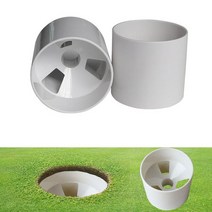 골반회전연습도구 2.7Cm 조리개 야외 스크린골프 골프체중이동 실내 골프연습장 훈련 깃대 구멍 컵 스크린, 01 White