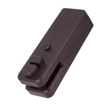 업소용 컵실링기 음료 쥬스 경량형 컵 포장기 2 in 1 히트 실러 usb 충전식 미니 핸드 헬드 진공 씰링 기계 식품 가방 스낵 비닐 봉투 실러 주방 홈, 갈색