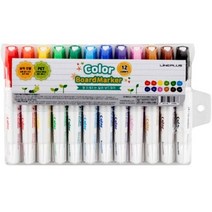 보드마카 라인플러스 잘지워지는 칼라 보드마카 12색세트 삼각-2802EA, 본상품선택