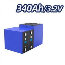 인산철 배터리 340Ah Lifepo4 충전식 팩 3.2V 등급 A 리튬 철 인산염 프리즘 투어링 카 솔라 EU 미국 세금 161022, 32PC