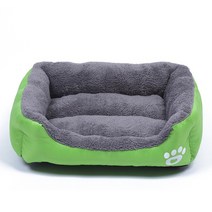 접이식 간이 침대 야전 캠핑 1인용 휴게실 WHPC 개 침대 개를위한 따뜻한 방수 부드러운 애완 동물 빨 수, 12 Green_06 XXXL