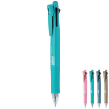 제브라 클립온 멀티 C 4색(0.7mm)+샤프(0.5mm) CLIP-ON MULTI C B4SA1, CLO MULTI C 4&1 터쿼즈블루(TBL)x1개