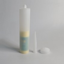 실리콘 통 투명 빈 용기 카트리지 300ml 세트(카트리지/플런저/노즐)