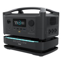 파워뱅크 캠핑용 에코플로우 델타1300 리버맥스 River Max 리버프로 River Pro Extra 배터리 휴대용 태양광패널 220V 고속충전 대용량 배터리, 단품+태양광패널1개, DELTA1300