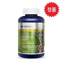 내츄럴플러스 클로렐라 505mg x 300정 (클로렐라원말 결정셀룰로스 스테아린산 마그네슘), 1개